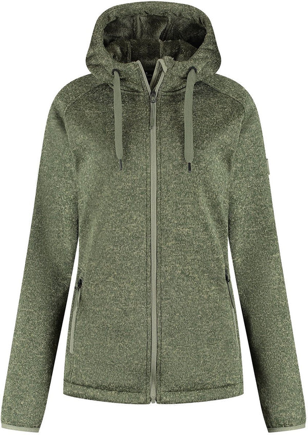 Kjelvik amra dames outdoorvest - green
