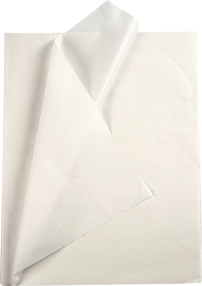 Creativ company tissuepapier wit 10 vellen 14 gr, 50x70cm