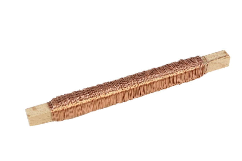 Hbx natural living hobby wikkeldraad koper 0.50mm 50gram koper