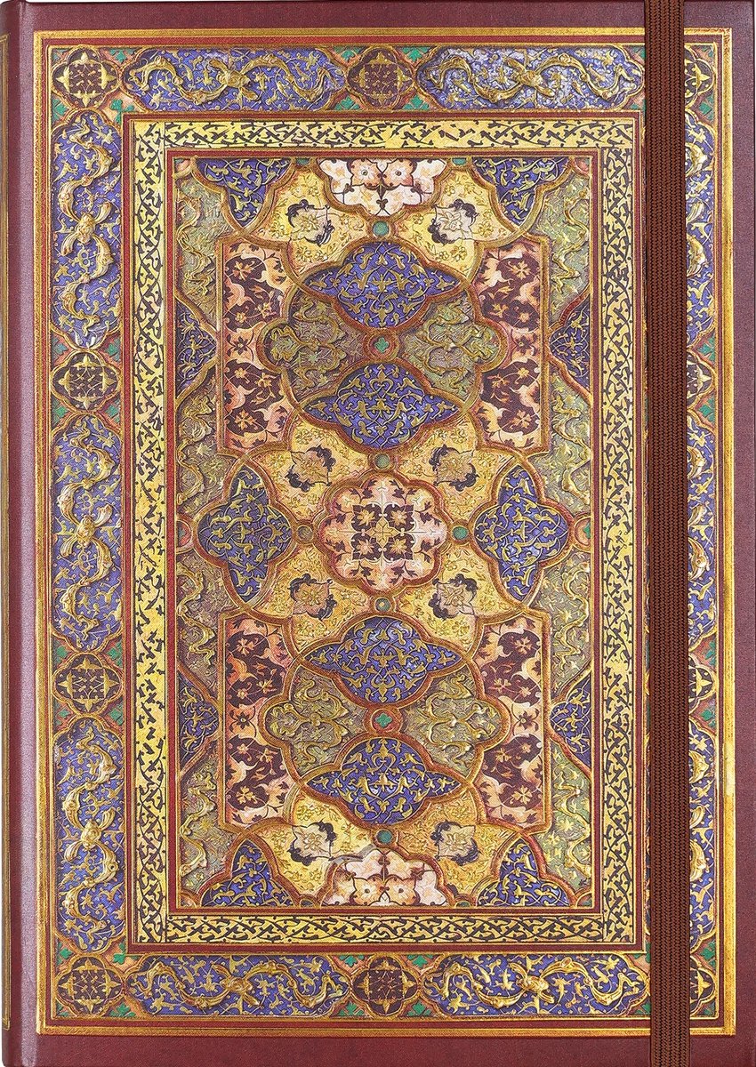 Peter pauper compacte notitieboek safavid splendor