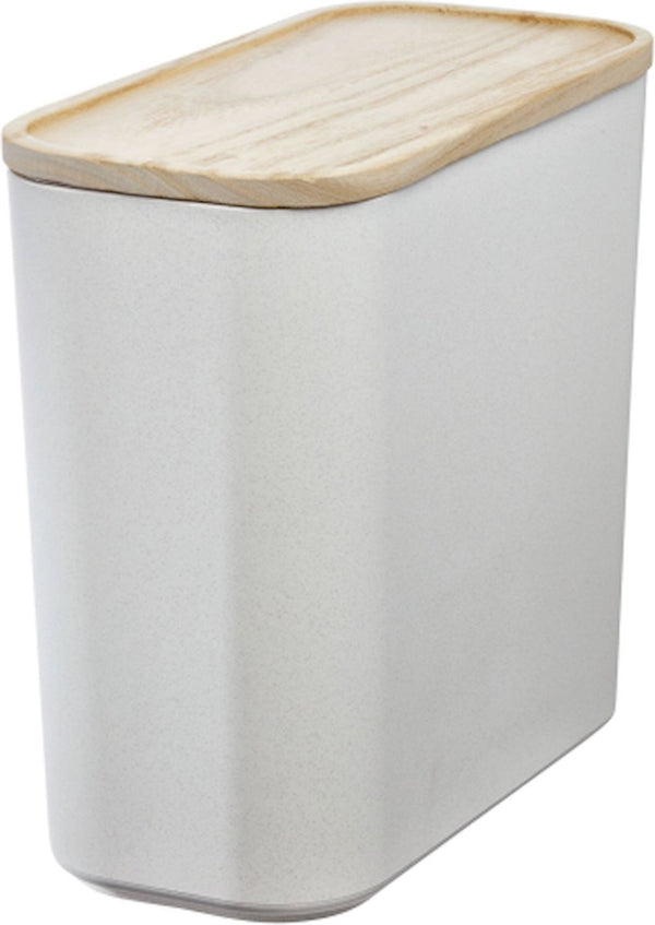 Idesign - ro pansino voorraadpot 3,8 liter - kunststof - wit