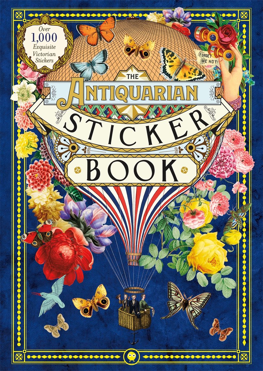 New mags the antiquarian sticker book