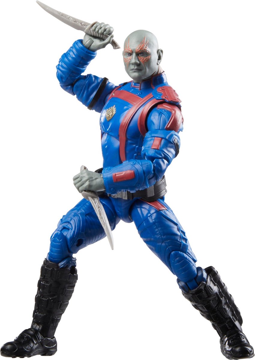 Marvel hasbro guardians of the galaxy actiefiguur drax 15 cm comics legends multicolours
