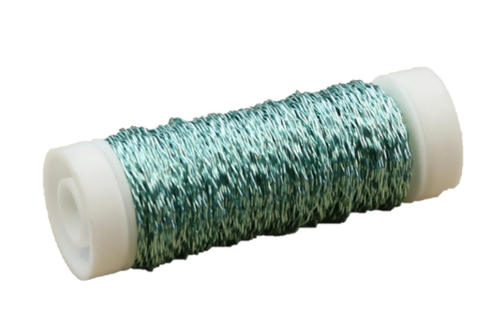 Hbx natural living hobby bouillon effekt metaal draad 25gram ijs blauw