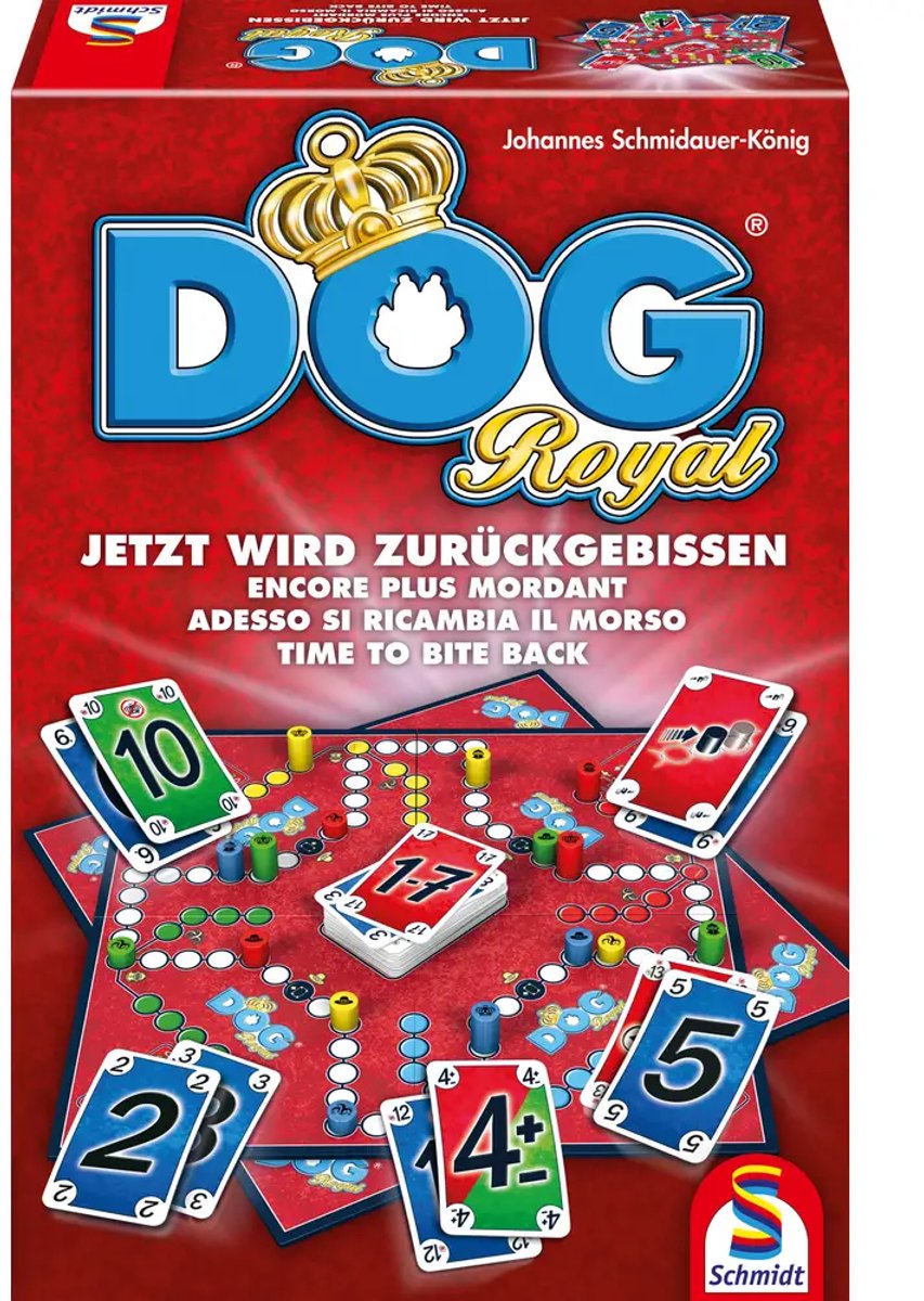 Schmidt - bordspel dog royal - familiespel - strategisch teamspel met rollen - 2-6 spelers - vanaf 8 jaar