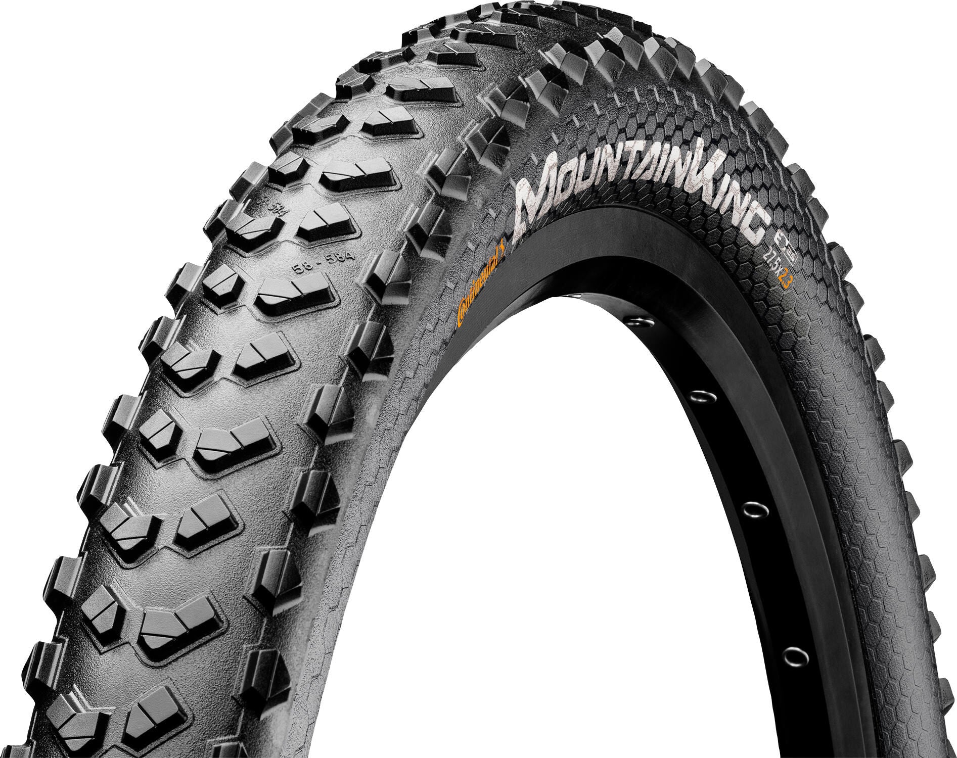 Continental draadband mountain king 58-622 zwart