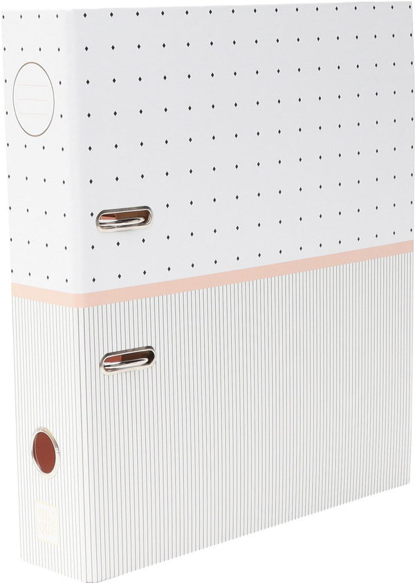 Ancor ordner unique a4 2r 8cm dots wit