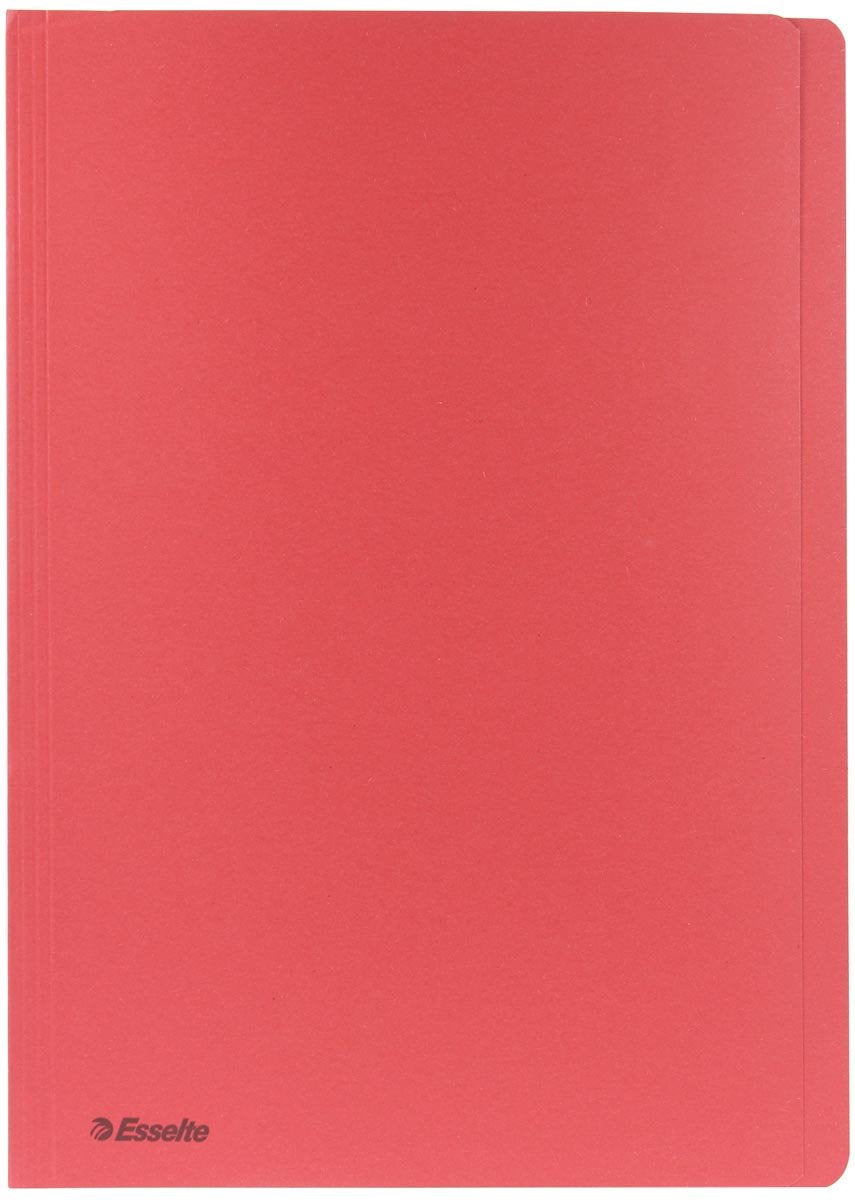 Esselte dossiermap rood formaat folio