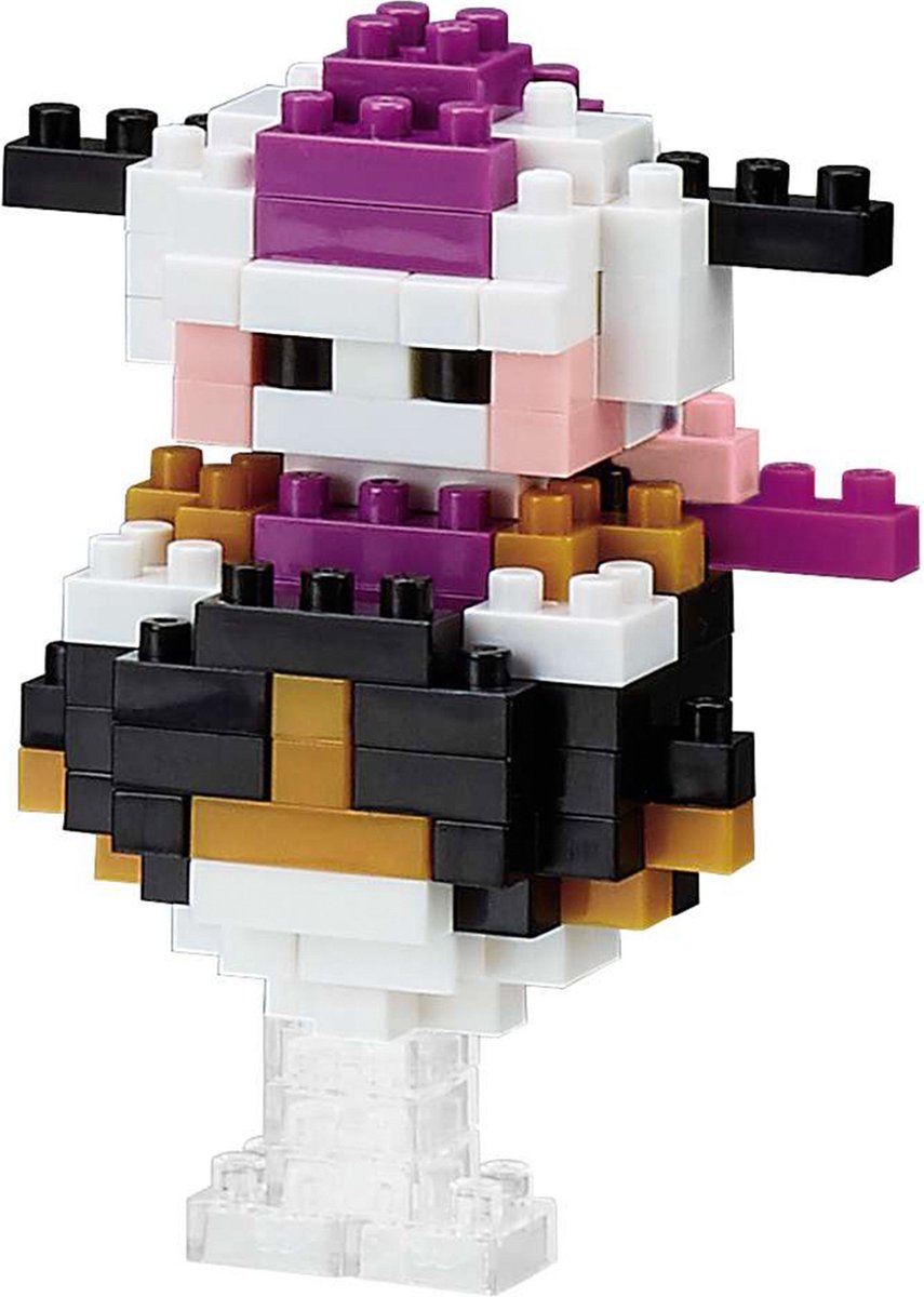 Bandai - nanoblock - frieza - dragon ball z - mini brick figuur - bouwpakket - frieza pixel manga figuur bouwpakket - nbdb009