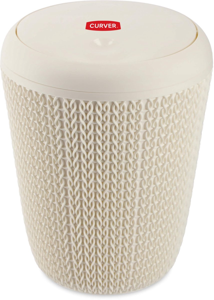 Curver knit badkamer afvalbak 6l