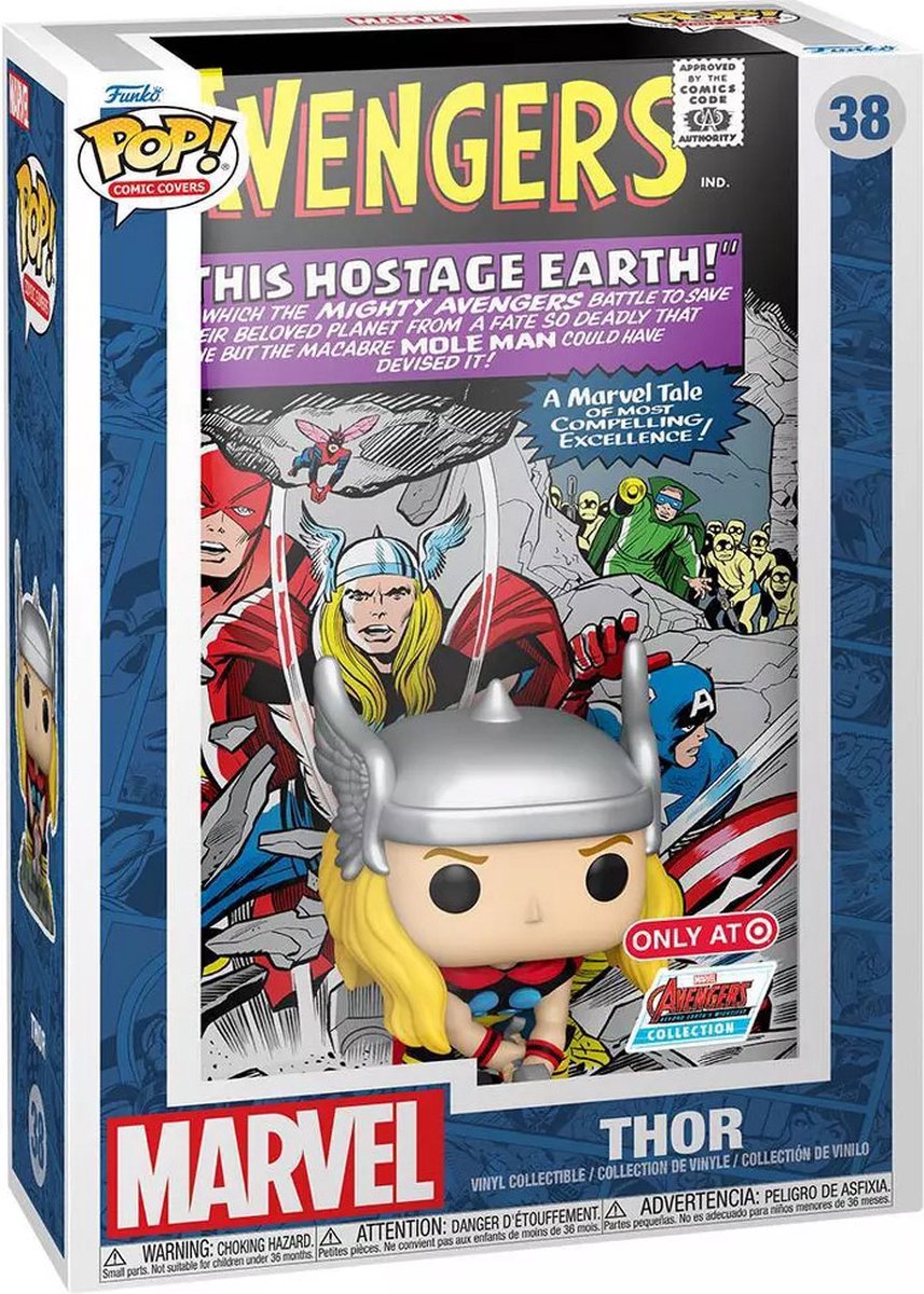 Funko pop! comic cover marvel - thor - special edition (exclusive)
