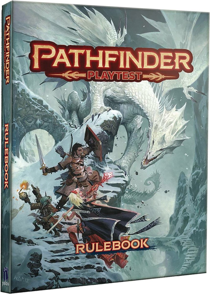 Asmodee pathfinder playtest rulebook