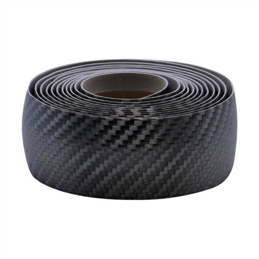 Tecora e stuurlint magnifique carbon look, ø2.5x30mm, 2m, zw