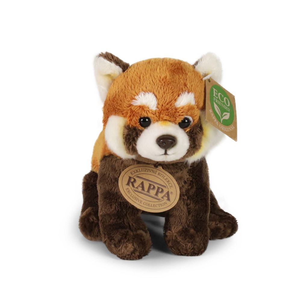 Rappa eco friendly - pluchen rode panda - 18 cm - zacht - eco-vriendelijk