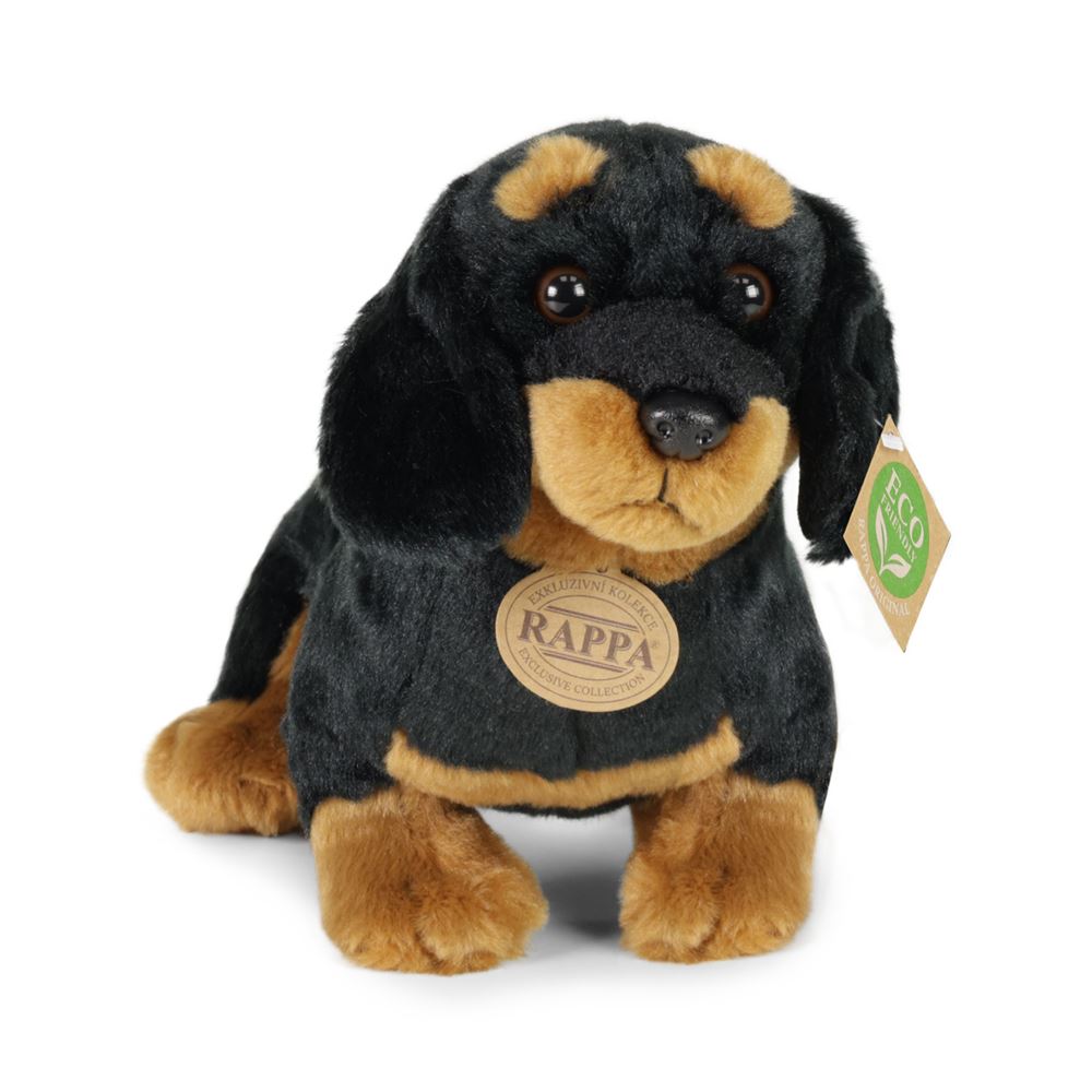 Pluche teckel 30 cm eco-vriendelijk
