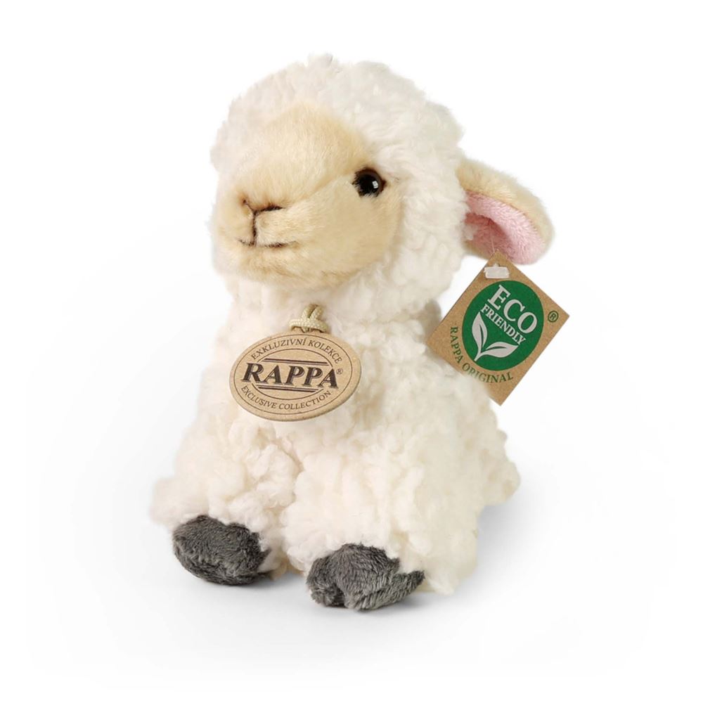 Pluche schaap 16 cm eco-vriendelijk