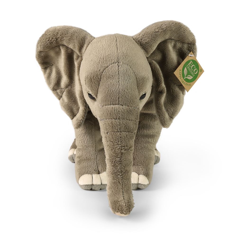 Pluche afr olifant 28 cm eco-vriendelijk