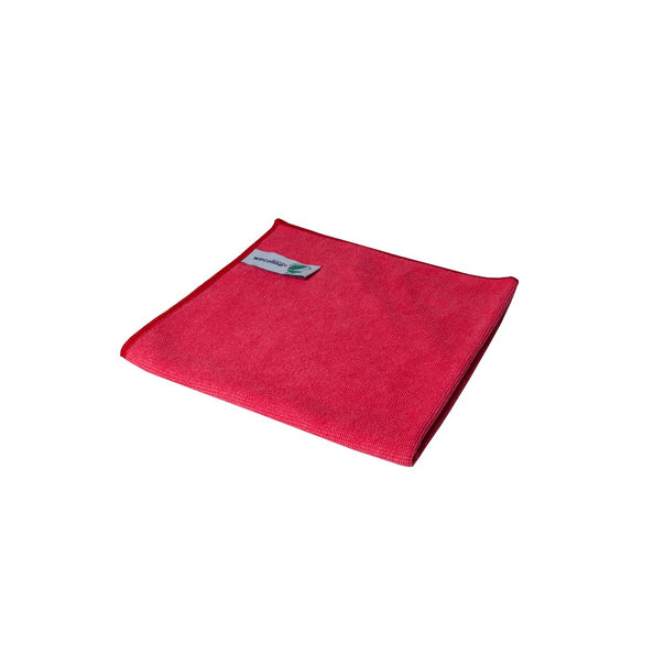 Wecoline weco microvezeldoek nordic eco rood (10 stuks)