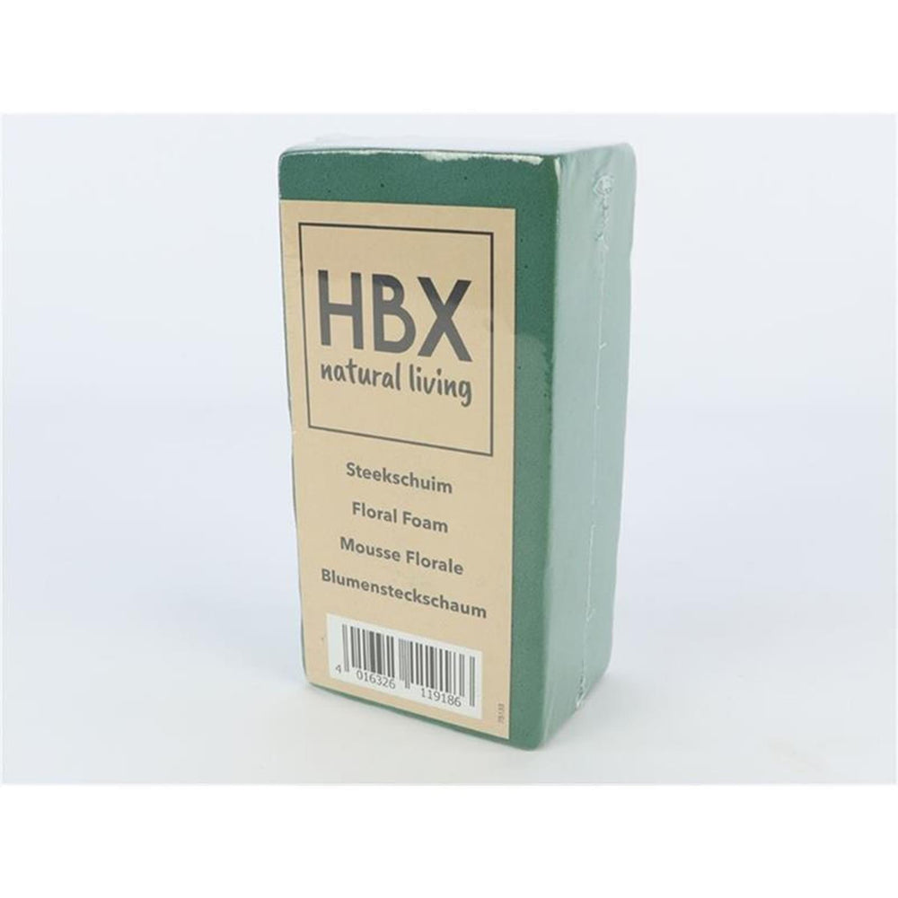 Hbx natural living basic brick steekshuim 20x10x7,5cm verpakt