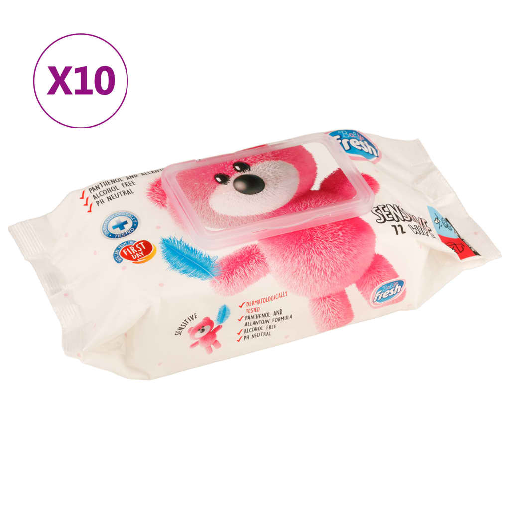 Vidaxl babydoekjes 10 pak 720 doekjes