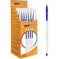 Bic balpen cristal up blauw 0,35 mm