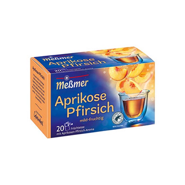 Messmer aprikose pfirsich 20x 2.75gr (10 stuks)