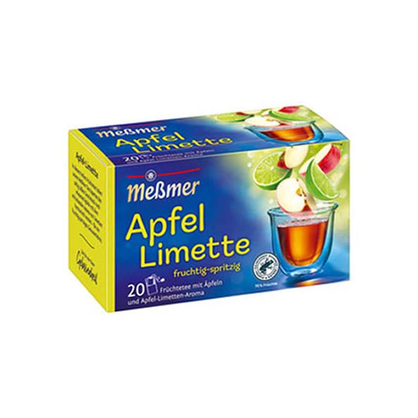 Messmer apfel limette 20x 2.50gr (10 stuks)