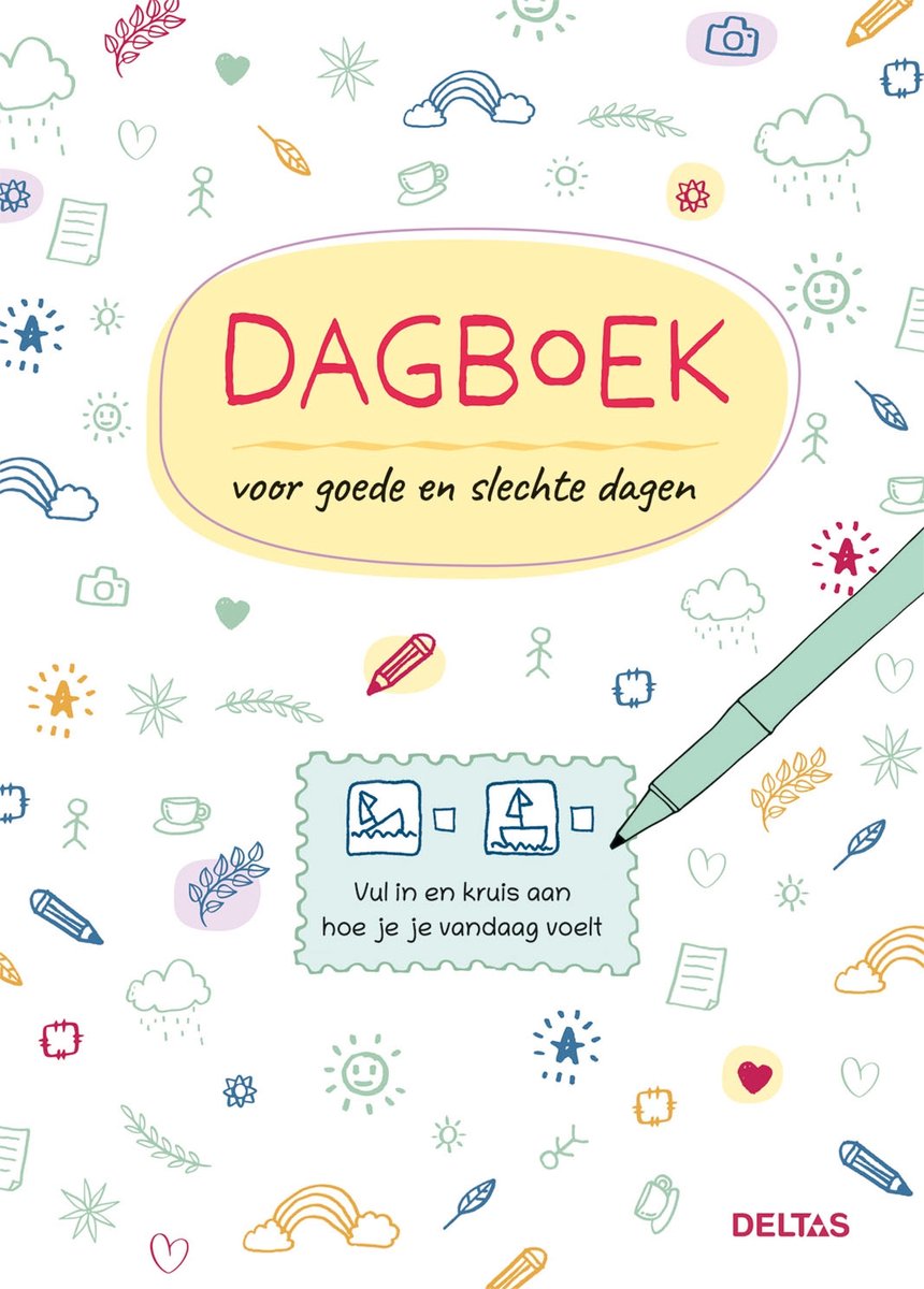 Deltas dagboek voor goede en slechte dagen