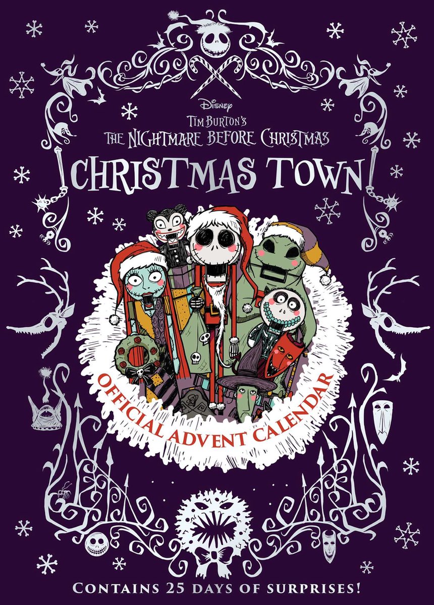 Disney tim burton's the nightmare before christmas christmas town