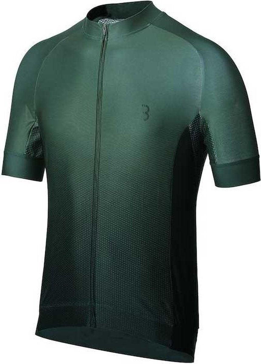 Bbb cycling roadtech - fietsshirt korte mouwen - maat m - heren - olijf groen