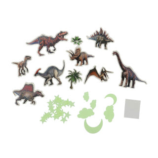 Amazing cool dino glow in the dark set | 6 stuks