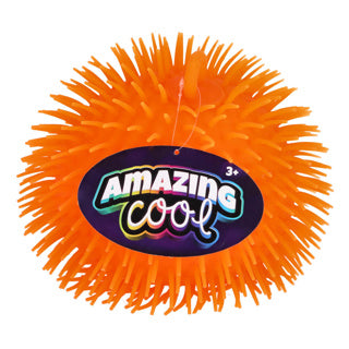 Geweldige coole pufferbal 20 cm effen kleuren assorti