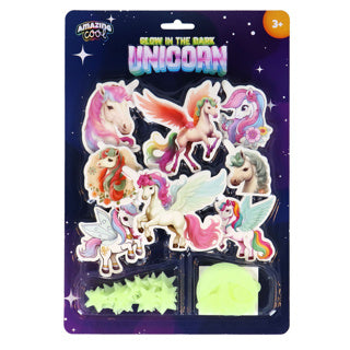 Geweldige, coole eenhoorn glow in the dark set
