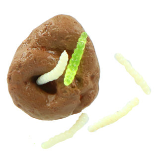 Geweldig coole squishy kwijl met maden