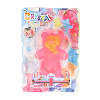Btf stretchapalz crystal gummy bear willekeurige kleur | 3 stuks