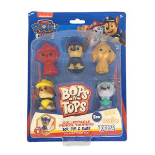 Paw Patrol bops en tops figuren 5 stuks