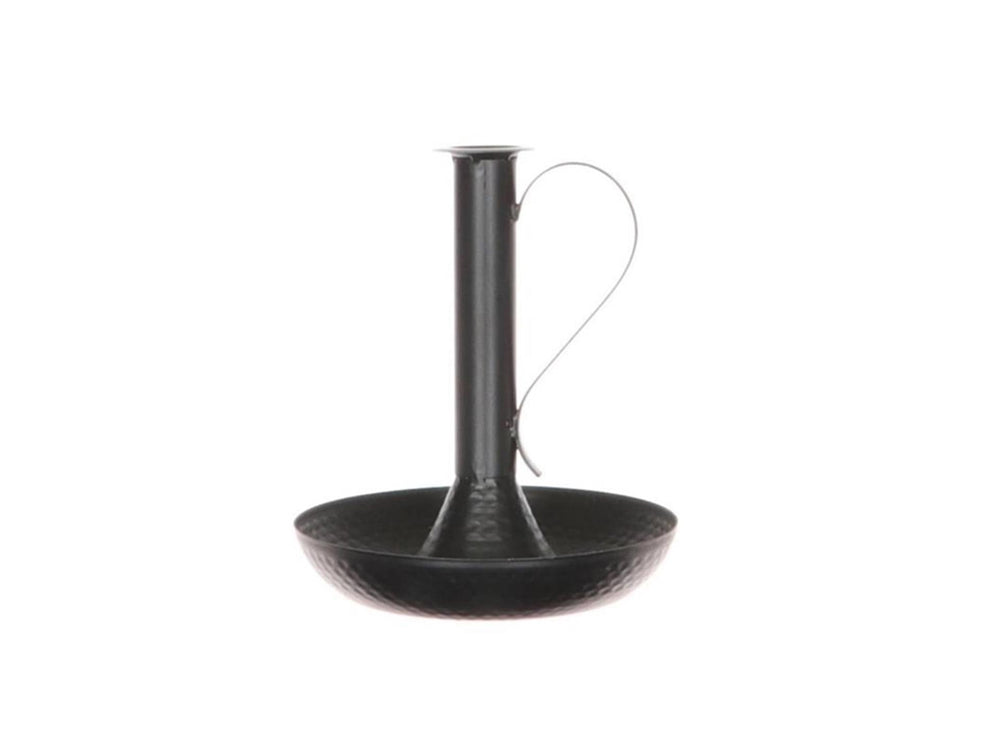 Hbx natural living kandelaar portable d20.0h23.0 zwart