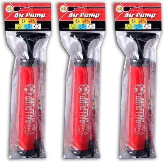 Jonotoys ballenpomp voor leren ballen met verschillende naalden