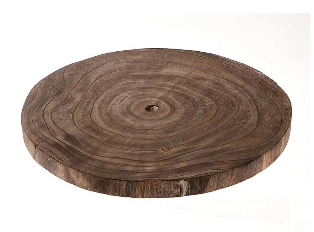 Hbx natural living basic houten schijf ø25-27cm