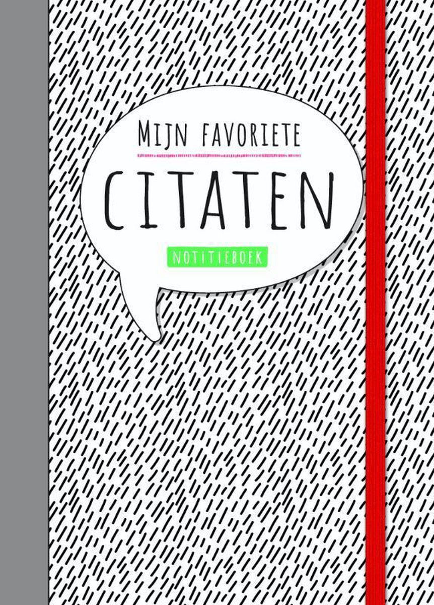 Deltas notitieboek - mijn favoriete citaten