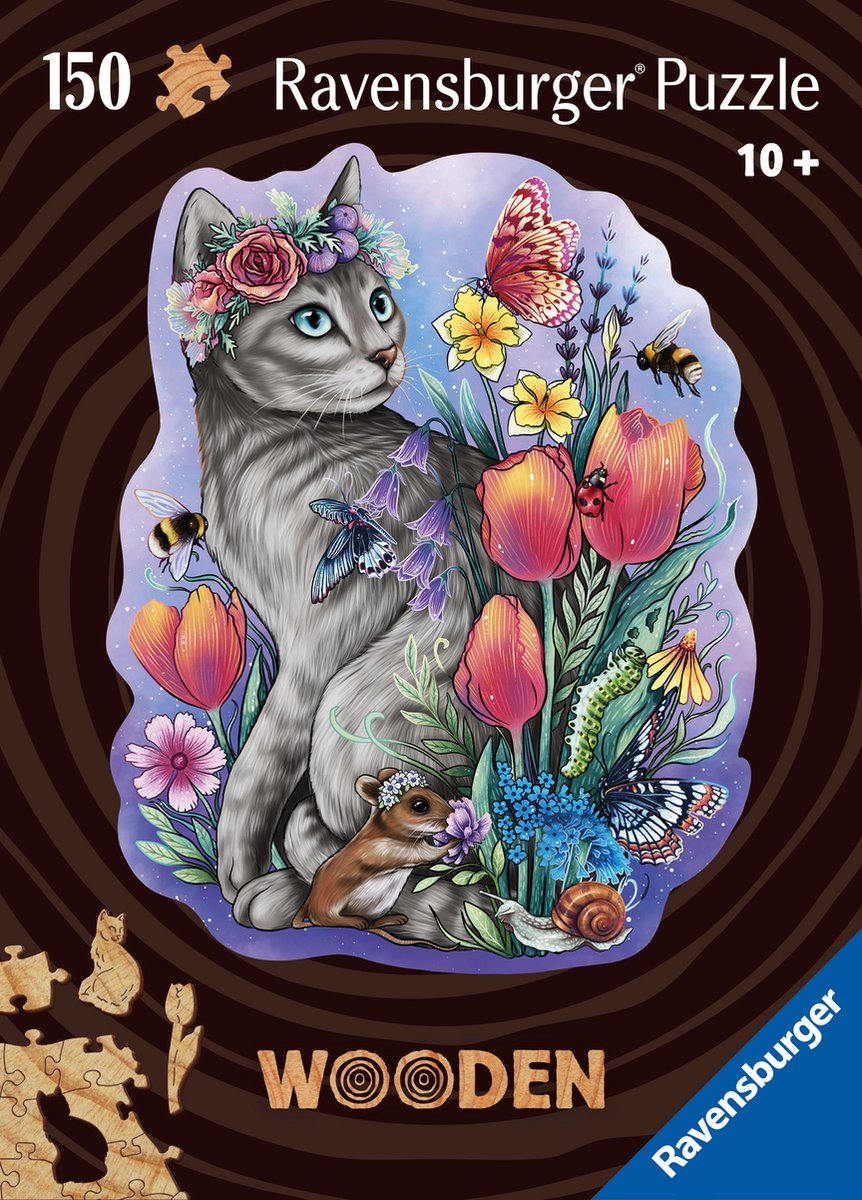 Ravensburger legpuzzel lieve kat, 1000st.