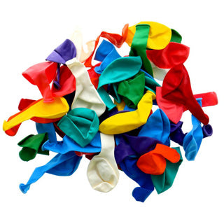 Globos ballon multi kleuren 50 stuks