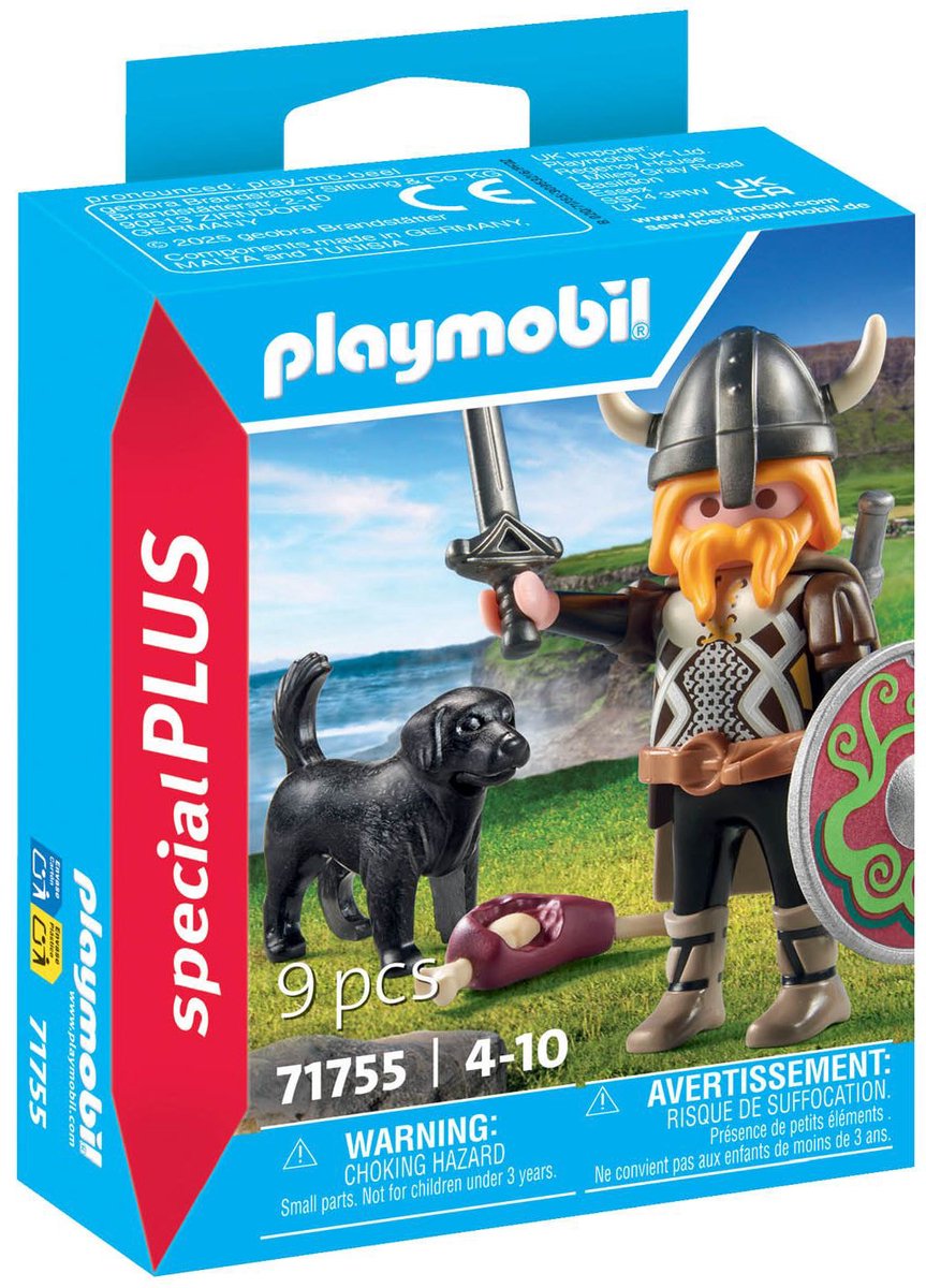 Playmobil 71755 Viking met waakhond