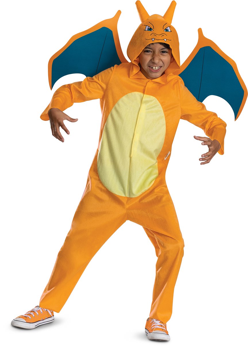 Disguise pokémon - charizard classic kinderkostuum m (7-8 jaar)