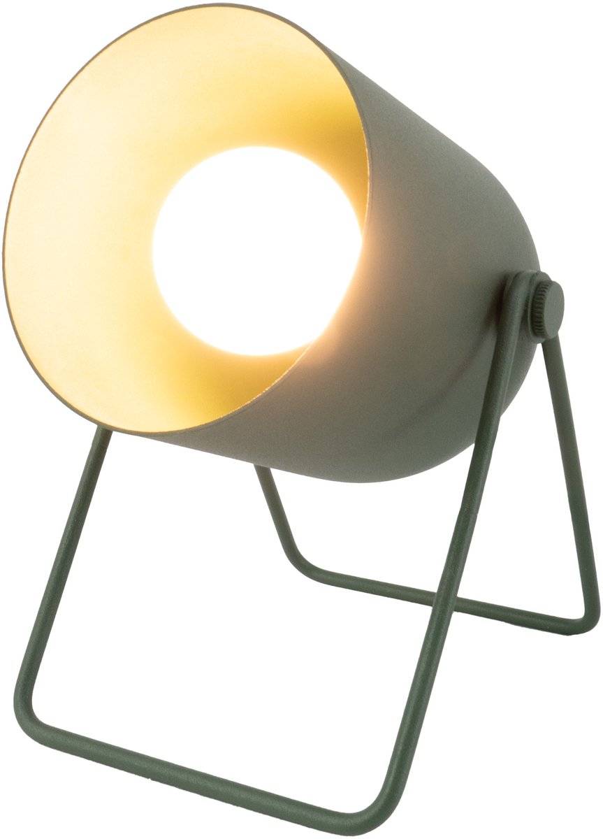 Eglo tilston tafellamp - e14 - 14.5 cm - groen - kantelbaar