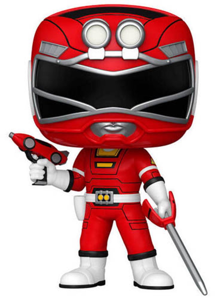Funko pop! television: power rangers turbo - red turbo ranger #1713