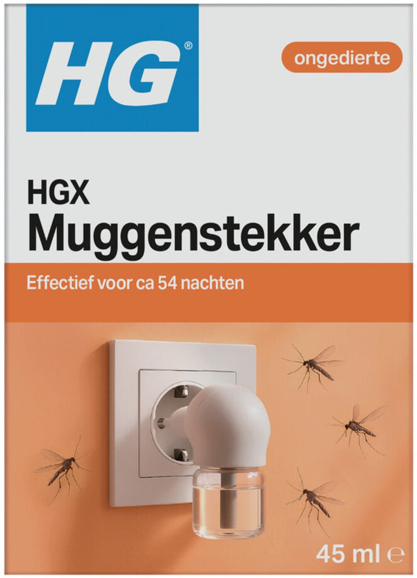 Hg x muggenstekker 45ml x muggenstekker 45ml