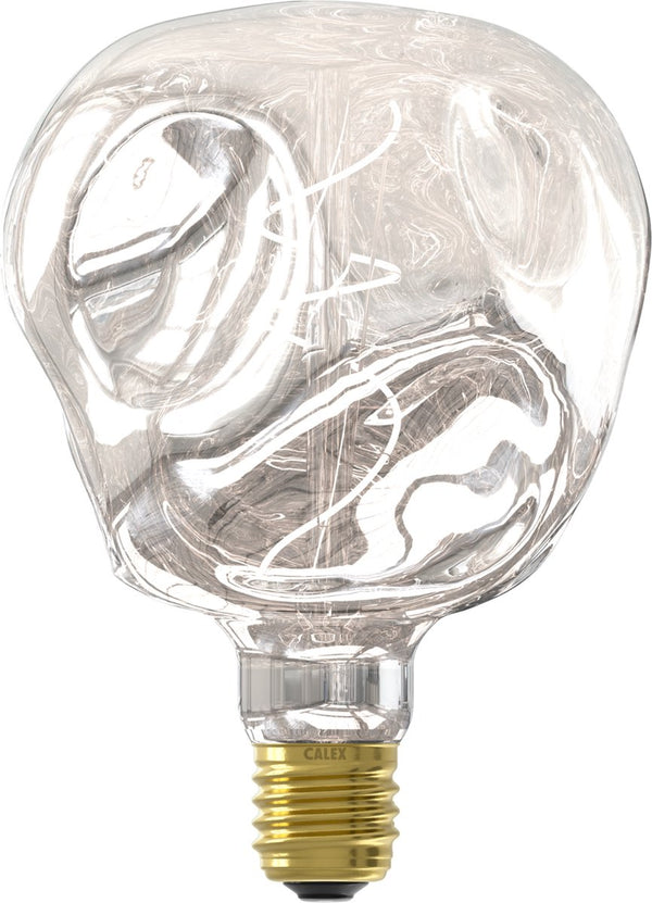 Calex organic neo zilver - e27 led lamp - filament lichtbron dimbaar - 4w - warm wit licht