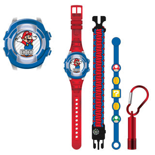 Accutime super mario horloge cadeau set