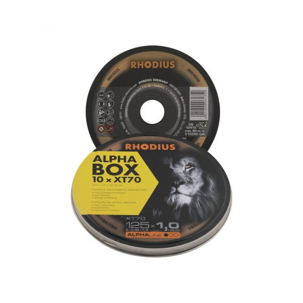 Disque à tronçonner 125x1 10 en boîte